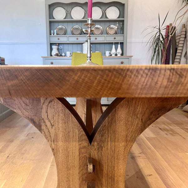 Clearance- Moselle Handmade Oak Dining Table