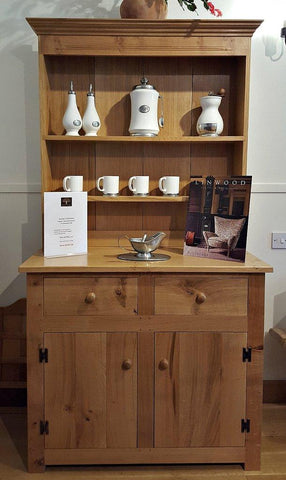 English Oak Boarded 2 door Dresser
