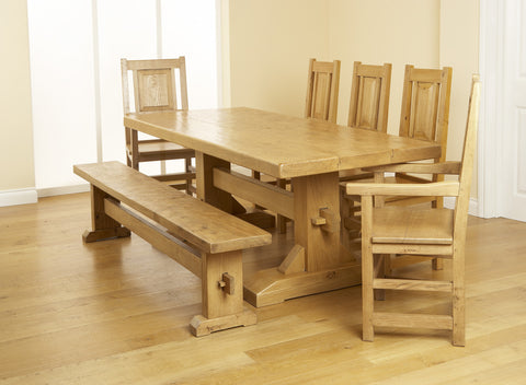 Heavy Oak Table