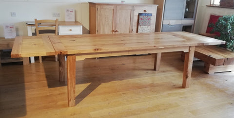 Sussex - Heavy Extending Oak Farmhouse Table