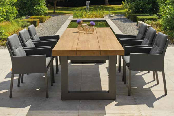Outside Dining Furniture - Tonbridge heavy oak dining Table
