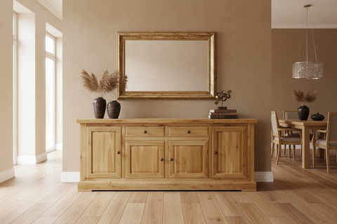 Avignon - 4 Door 2 Drawer Oak Sideboard