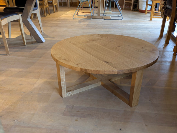 Sussex - Round Oak Coffee Table