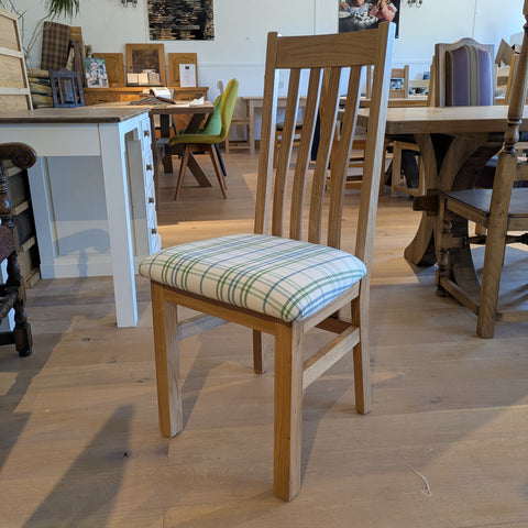 Crowhurst side chair with fabric seat