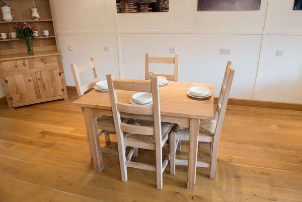 Fine Oak farmhouse Table 120 x 80