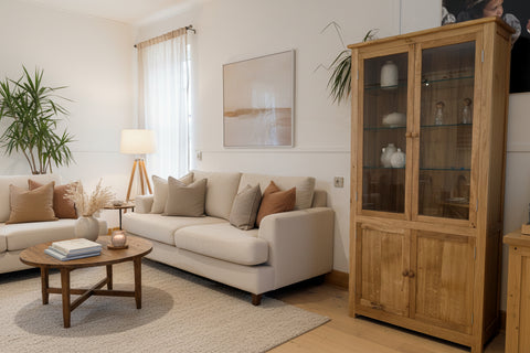 Part Glazed Display Cabinet