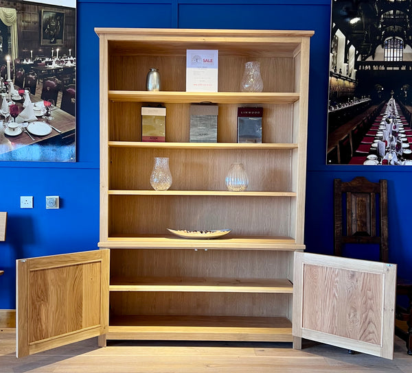 Clearance - Handmade Contemporary Oak Bookcase