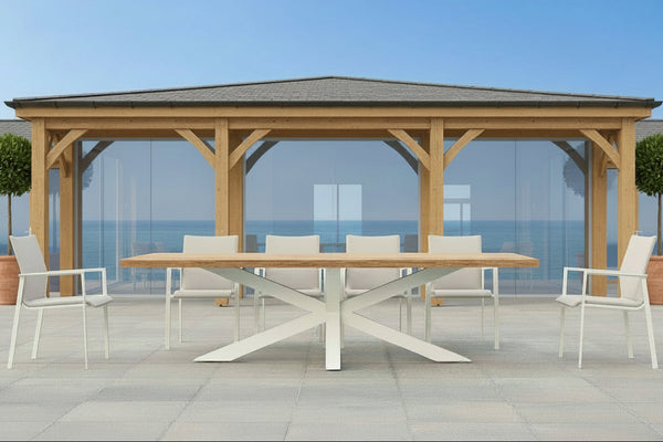 Outside Dining Furniture - Tenterden Oak Table