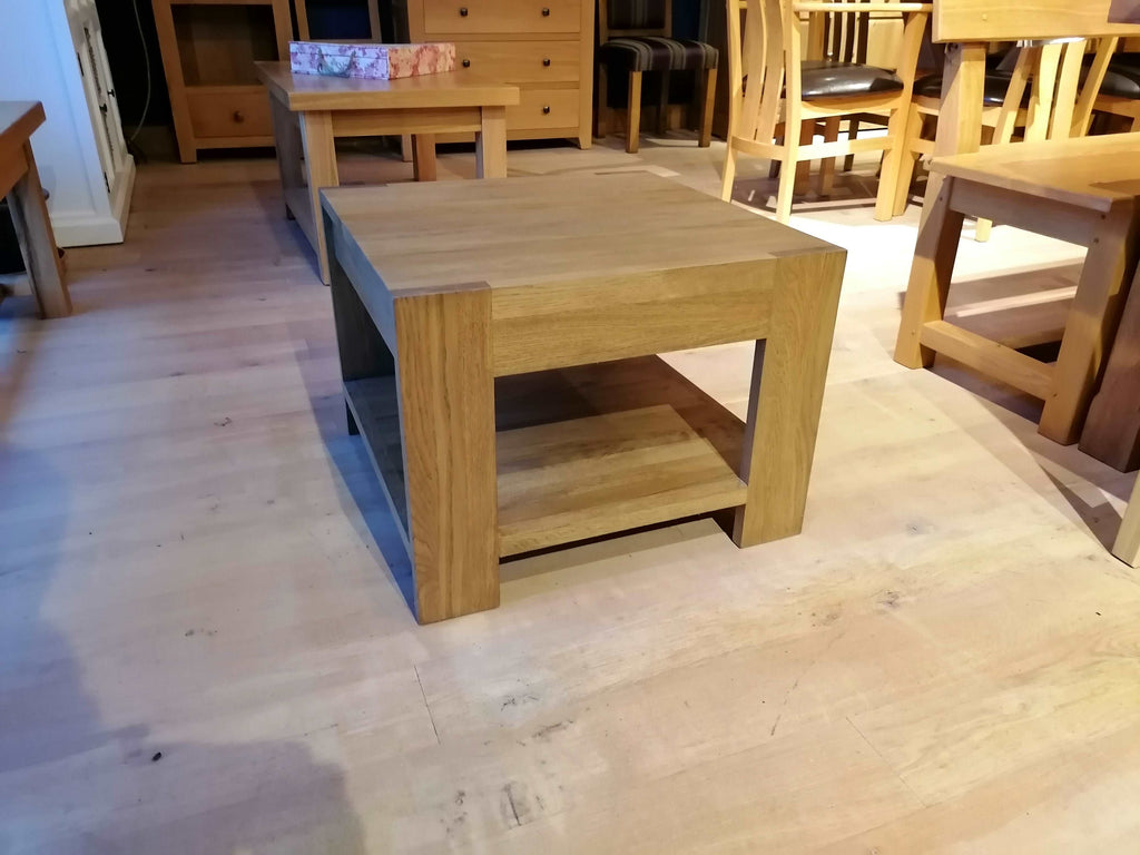 Clearance Contemporary Oak Coffee Table
