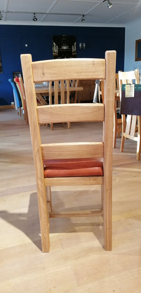Sussex - Ladderback Chair with Upholstered Seat
