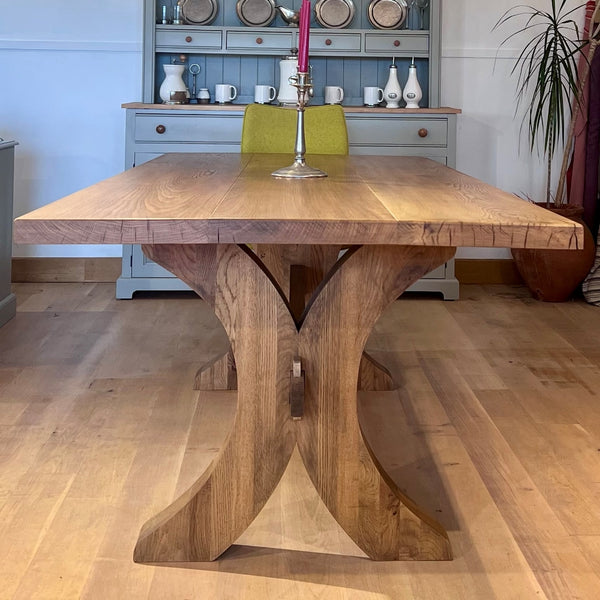 Clearance- Moselle Handmade Oak Dining Table