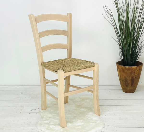 Sussex Paysanne Oak Side Chair with Rush Seat