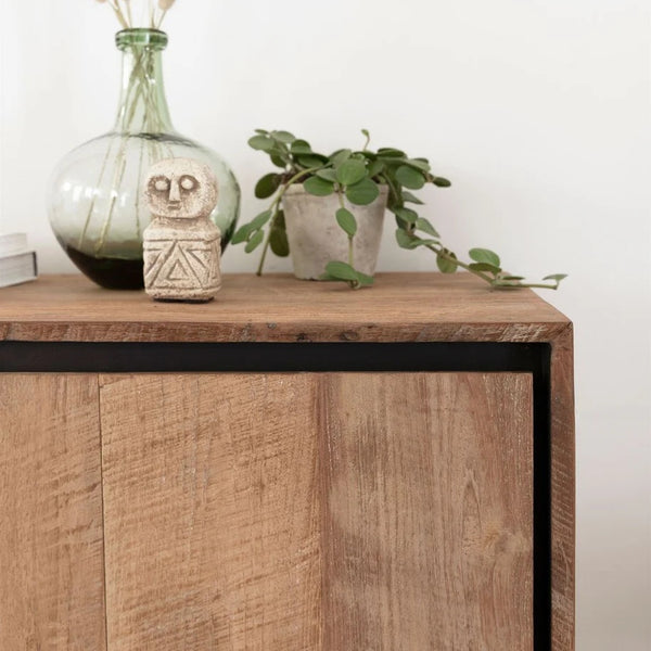 Reclaimed Teak - Metro 4 Door Sideboard
