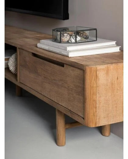 Reclaimed Teak TV stand Bliss No.1 large