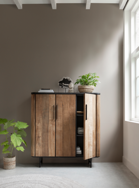 Reclaimed Teak Soho Cupboard 3 Doors