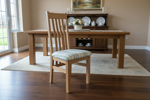 Crowhurst side chair with fabric seat