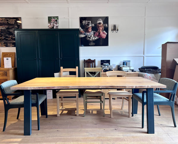 Waney_Live_edge_dining_table_with_handmade_angled_metal_base