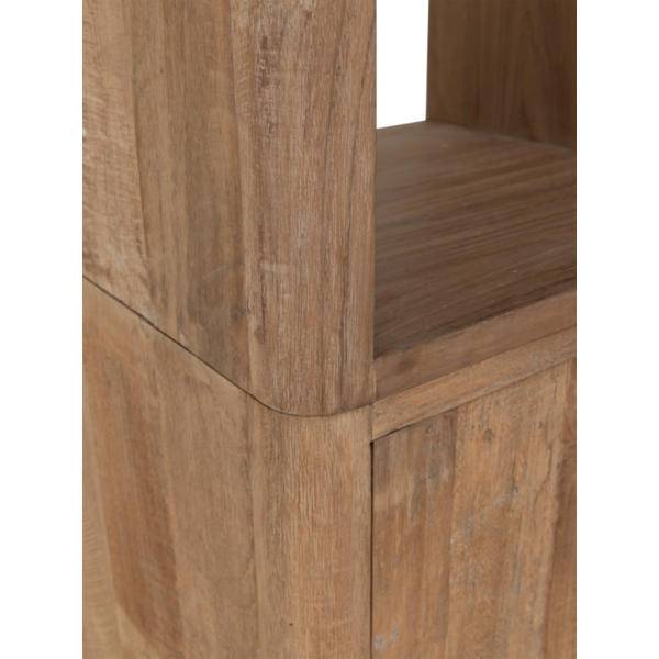 Reclaimed Teak By DTP - Apollo Bookcase with Cupboards