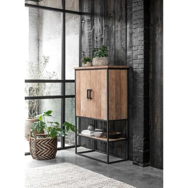 Reclaimed Teak By DTP - Small Beam Cabinet