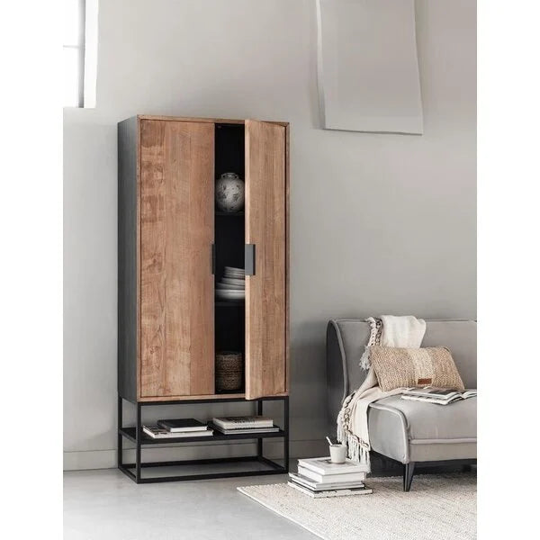 Reclaimed Teak by DTP - 2 Door Cupboard Cosmo