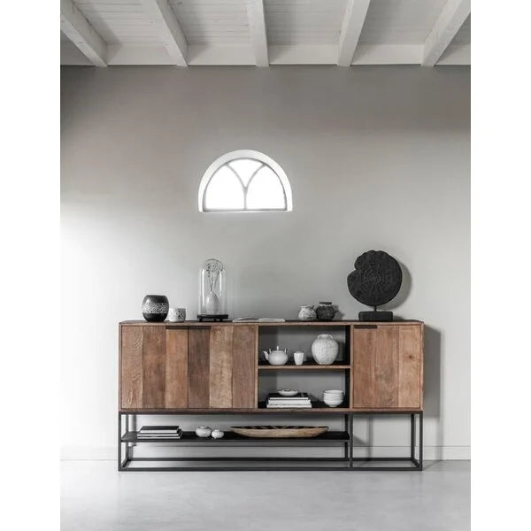 Reclaimed Teak by DTP - 3 Door Sideboard Large Cosmo