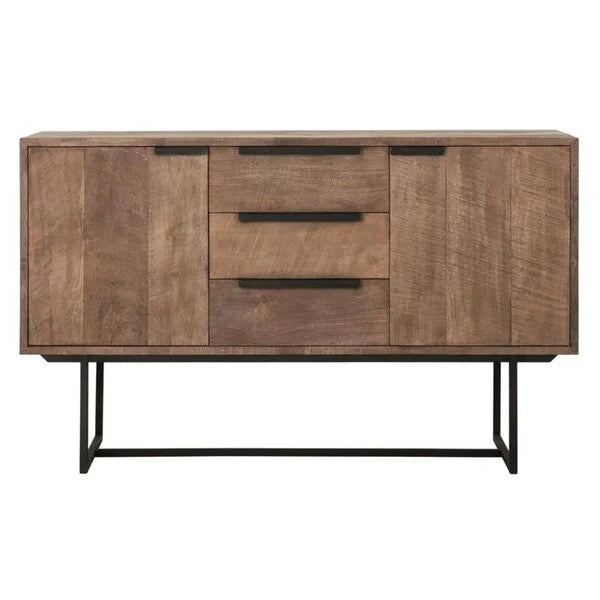 Reclaimed Teak by DTP - 2 Door 3 Drawer Sideboar Odeon