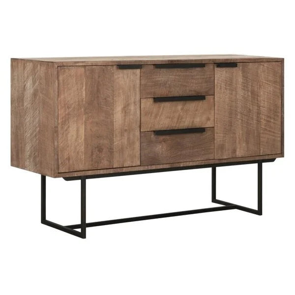 Reclaimed Teak by DTP - 2 Door 3 Drawer Sideboar Odeon