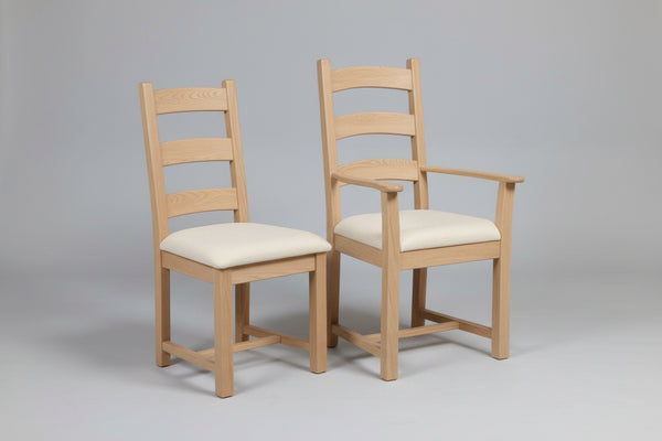 Sussex  - Ladderback Carver and side chair