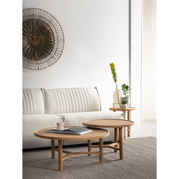 Reclaimed Teak Round Coffee Tables