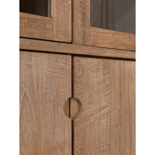 Reclaimed Teak By DTP - Apollo Display Cabinet