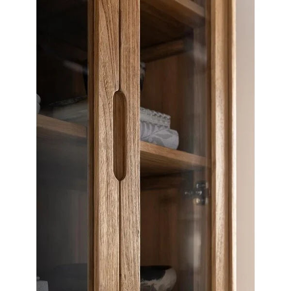 Reclaimed Teak By DTP - Forte Glazed Display Cabinet