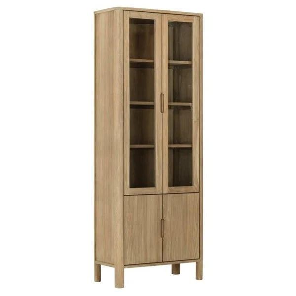 Reclaimed Teak By DTP - Forte Glazed Display Cabinet