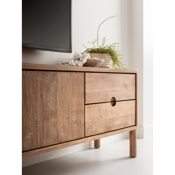 Reclaimed Teak By DTP- Small Apollo TV Stand