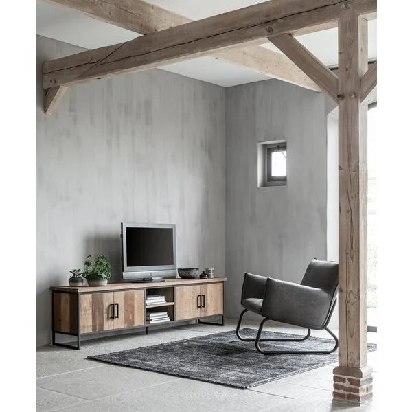 Reclaimed Teak By DTP - Large Beam TV Stand