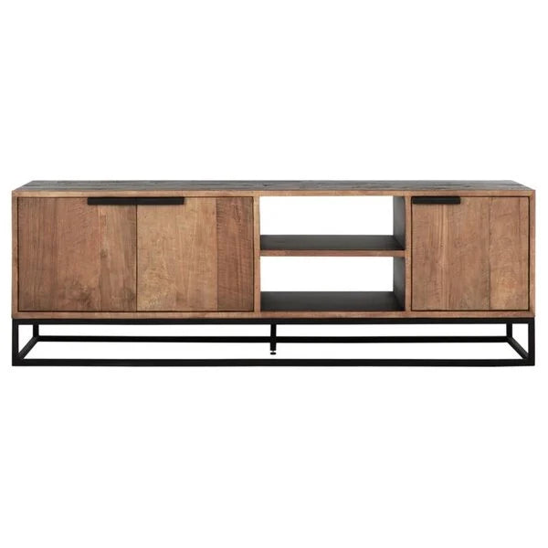 Reclaimed Teak by DTP - 3 Door TV Cabinet Medium Cosmo