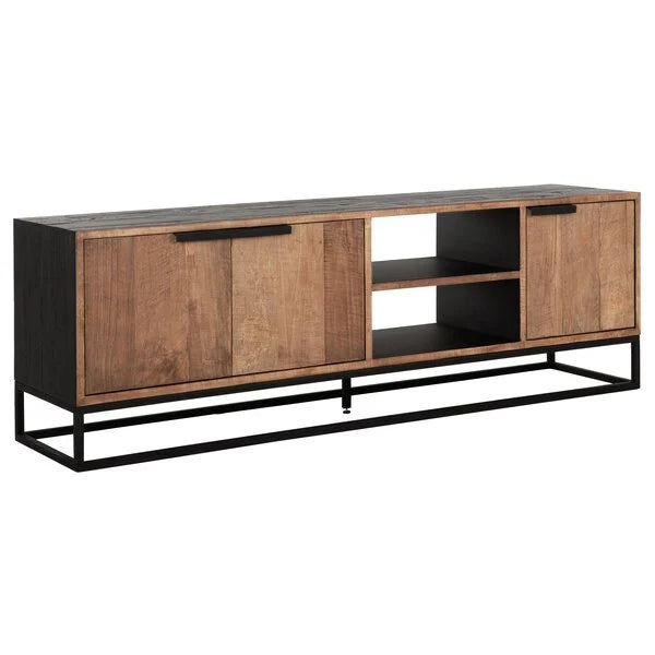 Reclaimed Teak by DTP - 3 Door TV Cabinet Medium Cosmo