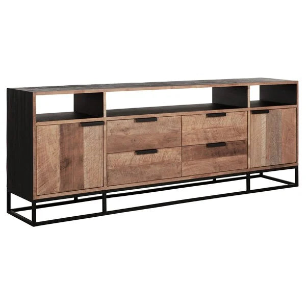 Reclaimed Teak By DTP - High TV Cabinet Large Cosmo
