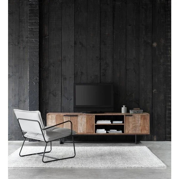 Reclaimed Teak By DTP - 3 Door TV stand Odeon