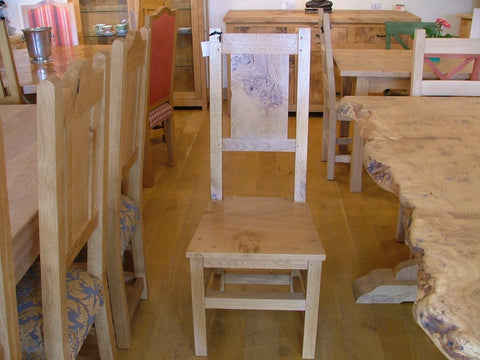 English Oak Sussex Contemporary Side Chair