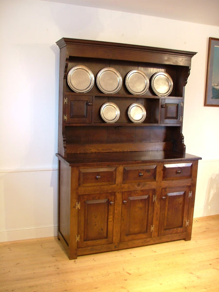 Sussex - English Oak Panelled Dresser