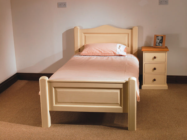 Painted single Pine Bed
