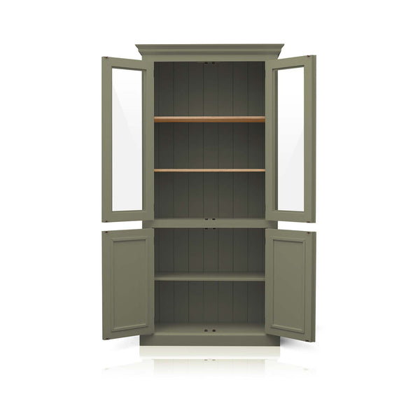 Mottisfont - Glazed Bookcase