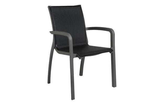 black garden chair cutout