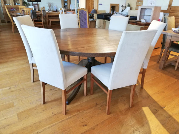 Sussex - English Oak Pedestal Dining Table