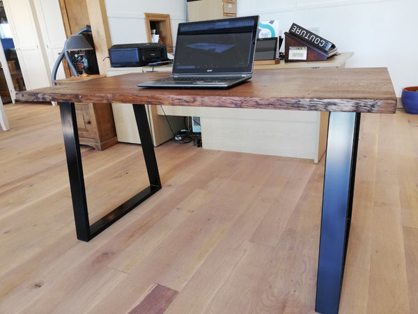 Sussex - Steel and Oak Desk