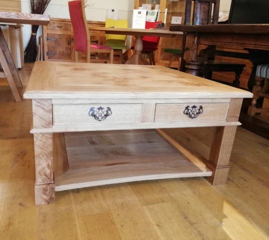Surround Top 2 Drawer Coffee Table showroom