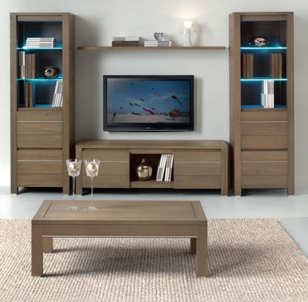 Contemporary Oak Coffee Table