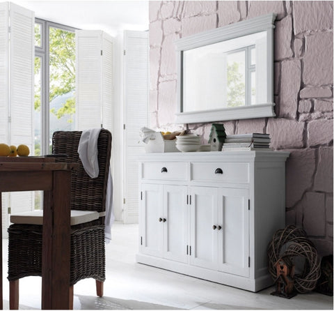 Large white painted Sideboard