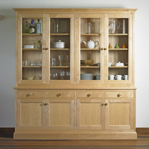 Sussex - English Oak Glazed Dresser