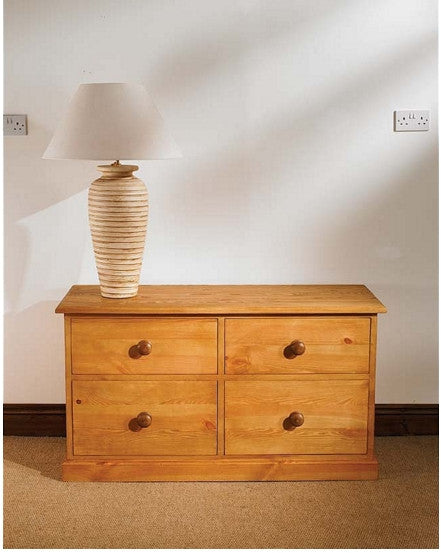 Mottisfont - Low Long Chest of Drawers